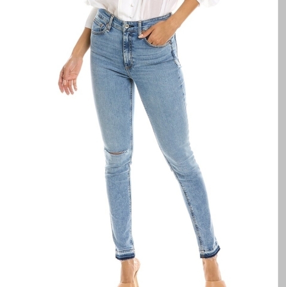 Rag & Bone Nina High-Rise Skinny in Montrose - Picture 1 of 12